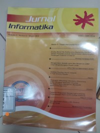 Image of Jurnal Informatika vol. 1 no. 2, Maret 2009
