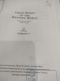 Image of Great books of the western world volume 37