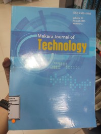 Image of Makara Journal of Technology Vol.19 No.2 2015