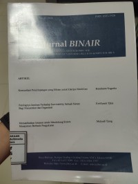 Image of Jurnal BINAIR vol. 6, no. 2, Februari 2008