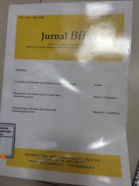 Image of Jurnal BiFO Vol. 6 No. 3, Mei 2008
