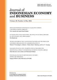 Image of Journal of Indonesian Economy and Business vol. 39, no. 2, May 2024