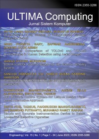 Image of Ultima Computing : Jurnal Sistem Komputer, vol. 15, no. 1, June 2023
