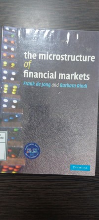 Image of The Microstructure of Financial Markets