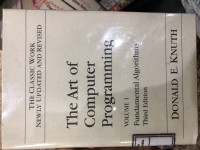 Image of The art of computer programming volume 1 : fundamental algorithms. Third Edition