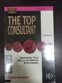 Image of The top consultant : developing your skills for greater effectiveness