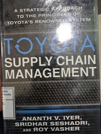 Image of Toyota Supply Chain Management