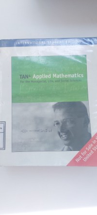Image of Applied Mathematics: for Managerial, Life, and Social Sciences
