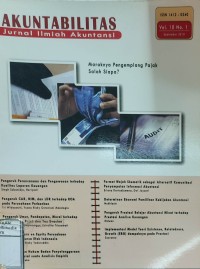 Image of Akuntabilitas : Jurnal ilmiah akuntansi