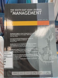 Image of The South East Asian journal of management Vol. 5 No. 1 April 2011
