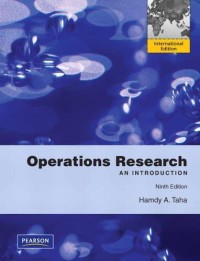 Image of Operations research an introducting. Ninth Edition