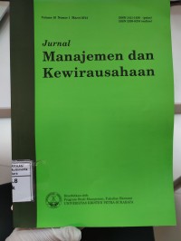 Image of Jurnal manajemen dan kewirausahaan Vol. 16 No. 1 Maret 2014