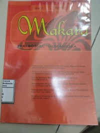 Image of Makara : seri sosial - humaniora Vol. 17  No. 1,2,3 Juli 2013