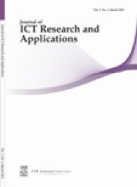 Image of Journal of ICT research and applications Vol. 10, No. 1 April 2016