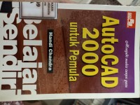 Image of Belajar sendiri : Autocad 2000 untuk pemula