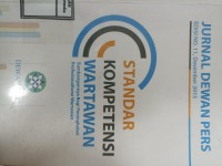 Image of Jurnal Dewan Pers Edisi No.11, Desember 2015: Standar kompetensi Wartawan