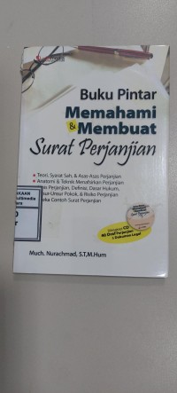 Image of Buku Pintar Memahami & membuat Surat Perjanjian