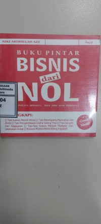 Image of Buku pintar bisnis dari nol