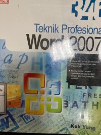 Image of 346 Teknik profesional word 2007