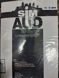 Image of 2016 proceedings of the symposium on simulation for architecture and urban design