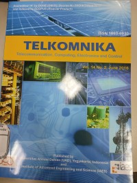Image of Telkomnika : telecommunication, computing, electronics and control Vol. 14 No. 2, June 2016