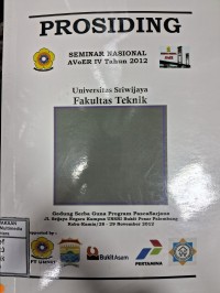 Image of Prosiding : Seminar Nasional AVoER IV Tahun 2012