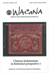 Image of Wacana : Jurnal ilmu pengetahuan budaya Vol. 18 no. 1, 2017