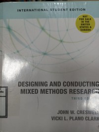 Image of Designing and conducting mixed methods research. Third International Edition