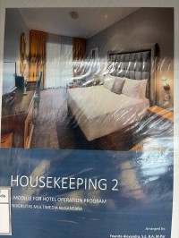 Image of Housekeeping 2 (Theory) : A module for hotel operation program universitas multimedia nusantara