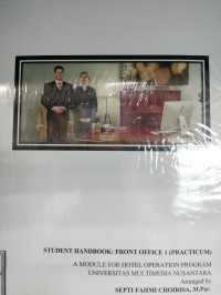 Image of Student Handbook Front Office 1 (Practicum) : A module for hotel operation program universitas multimedia nusantara