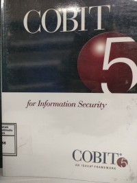 Image of Cobit 5 : for information security