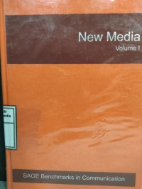 Image of New Media : volume I