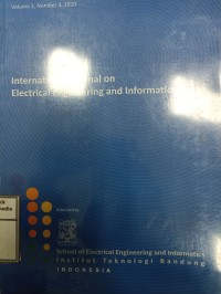 Image of International journal on electrical engineering informatics
