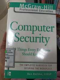 Image of Computer security : 20 things every employee should know
