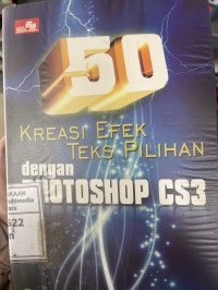 Image of 50 Kreasi Efek Teks Pilihan dengan Photoshop CS3