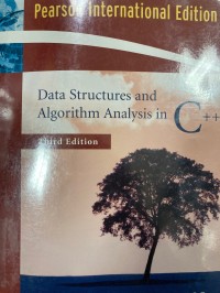 Image of Data structures and algorithm analysis in C++. Third Edition