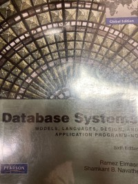 Image of Database systems : models, languages, design, and application programming. Sixth Edition