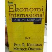 Image of Ekonomi Internasional: Teori dan Kebijakan (jilid 1)