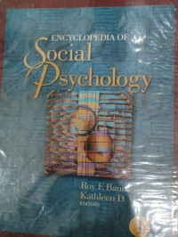 Image of Encyclopedia of social psychology 1 : A - I