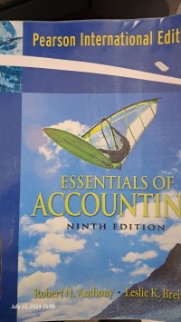 Image of Essentials of Accounting. Ninth Edition