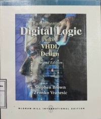 Image of Fundamentals of digital logic with VHDL design. Second Edition