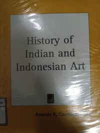 Image of History of Indian and Indonesian art
