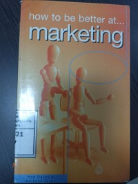 Image of How to be better at¿marketing