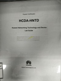 Image of Huawei certification hcda-hntd huawei networking technology and device : lab guide edition v1.6