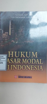 Image of Hukum Pasar Modal di Indonesia