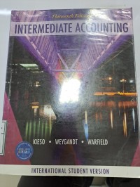 Image of Intermediate accounting. Thirteenth Edition