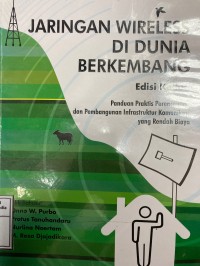 Image of Jaringan wireless di dunia berkembang. Edisi kedua