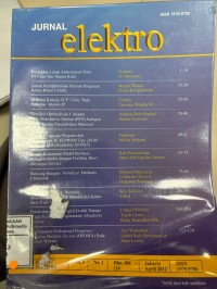Image of Jurnal Elektro Vol 5 No 1 April 2012
