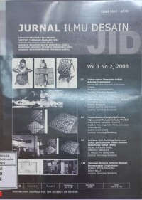 Image of Jurnal Ilmu Desain Vol. 1 No. 1, 2006