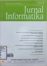 Image of Jurnal informatika : volume 8/2012